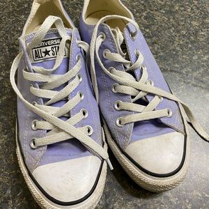 Periwinkle purple converse